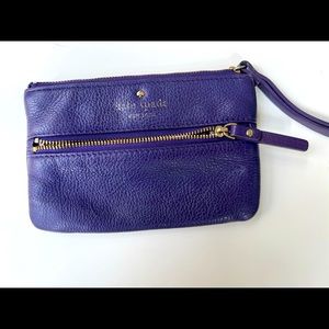 Kate Spade Leather Wristlet Purse